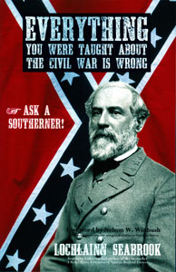 book cover design for a Civil War Book made with fonts from the Wild West Press font set