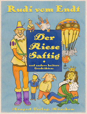 Retro cover design for a childrens book using Ohio Kraft from the Kraftwerk Press