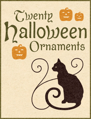 Cover Art for the WF Halloween Ornaments Font